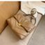 Bolso de hombro de piel sintética para mujer, bandolera de gran capacidad con cadena, a la moda 10