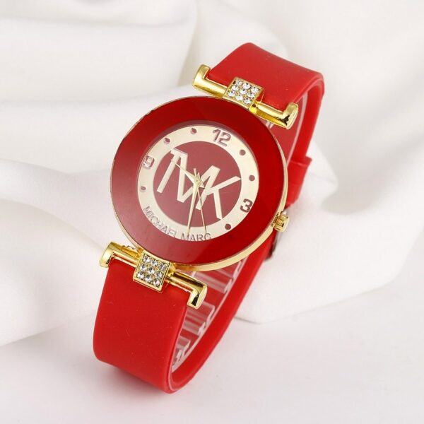 Reloj de pulsera de Gel de sílice para mujer 5