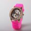 Reloj de pulsera de silicona para Mujer, accesorio de marca de lujo, de cuarzo 7