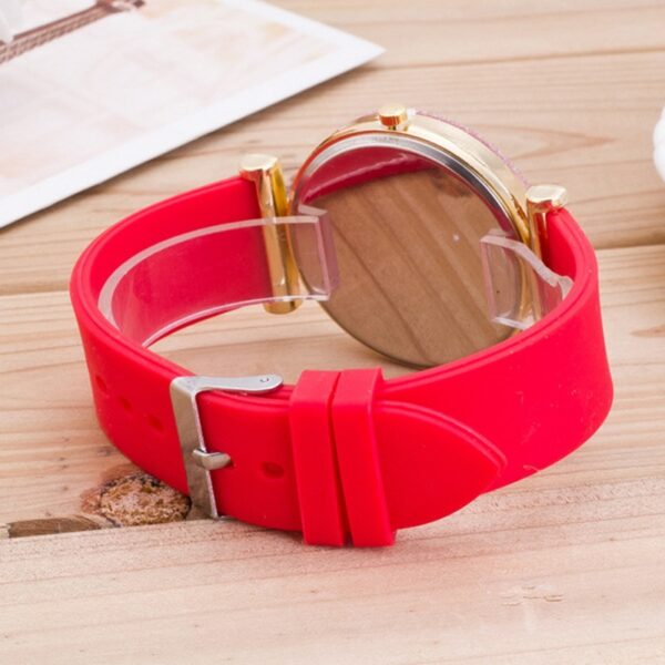 Reloj de pulsera de Gel de sílice para mujer 6