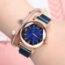 Reloj de cuarzo con hebilla magnética para mujer 10