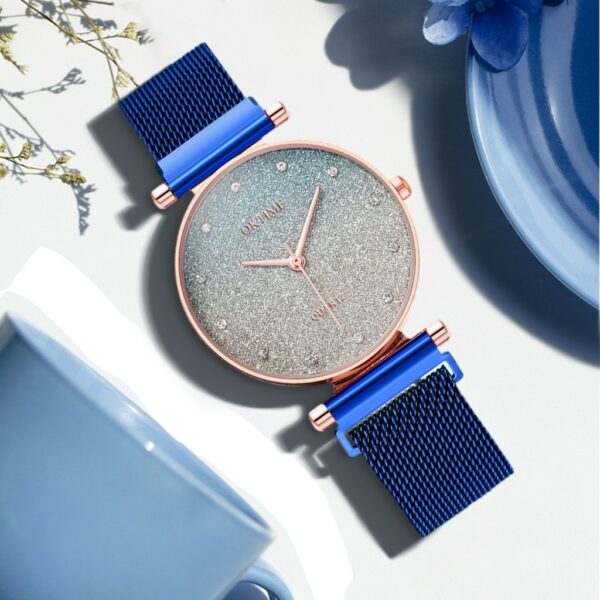 Reloj de pulsera de acero inoxidable para mujer 5