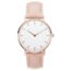 Reloj de cuero de lujo para mujer, pulsera de cuarzo Simple 11