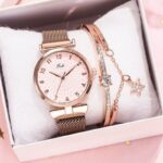 Relojes de cuarzo de pulsera de lujo para mujer 6