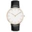 Reloj de cuero de lujo para mujer, pulsera de cuarzo Simple 9