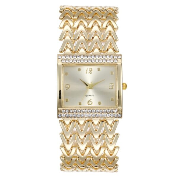 Relojes de pulsera cuadrados para mujer 4