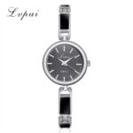 Reloj de pulsera de cuarzo con diamantes de imitación de acero inoxidable para mujer, pulsera de moda Unisex, 2022 2