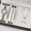 Juego de 6 piezas de reloj de lujo para mujer 12