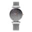 Reloj de pulsera de acero inoxidable para mujer 12