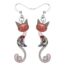 Pendientes Con Colgante De Cristal Aretes Con Forma De Gatito Y Animal 7