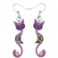 Pendientes Con Colgante De Cristal Aretes Con Forma De Gatito Y Animal 8