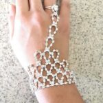 Brazalete De Diamantes De Imitación Cadena De Eslabones 3